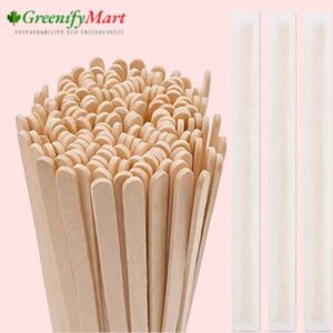 Birch Wood Coffee Stir Stick